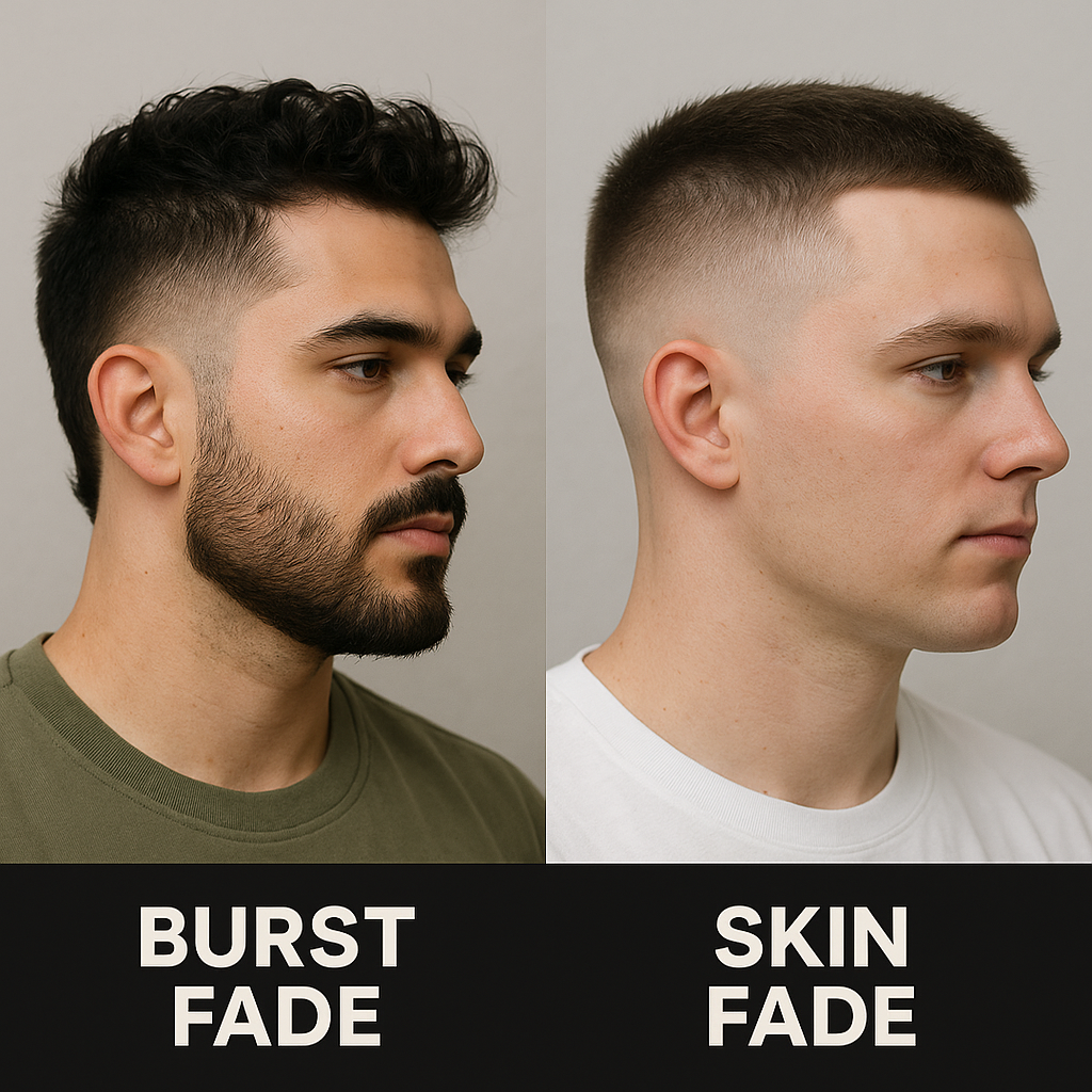 burst fade vs skin fade